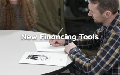 Our New Financing Tools